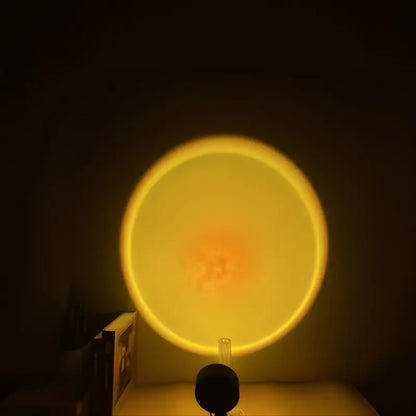 GoldenHour — 360° Sunset Projection Lamp