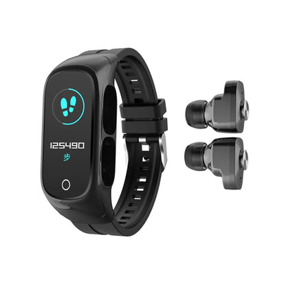 AirCharge Pro 2 — 2-in-1 Smartwatch with Built-In Wireless Earbuds