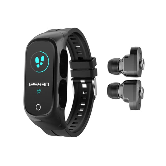 AirCharge Pro 2 — 2-in-1 Smartwatch with Built-In Wireless Earbuds