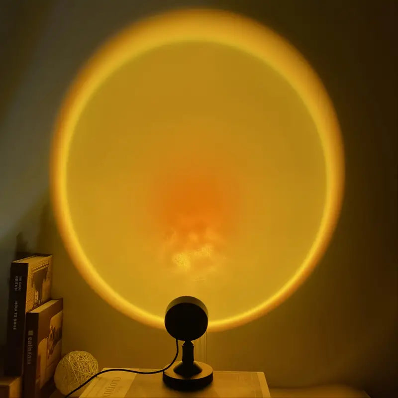 GoldenHour — 360° Sunset Projection Lamp