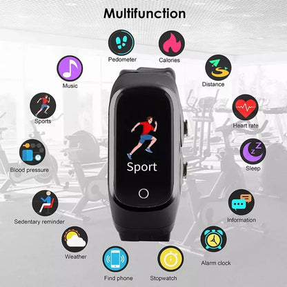 AirCharge Pro 2 — 2-in-1 Smartwatch with Built-In Wireless Earbuds