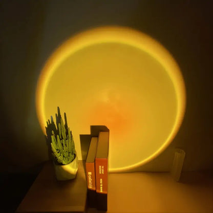 GoldenHour — 360° Sunset Projection Lamp