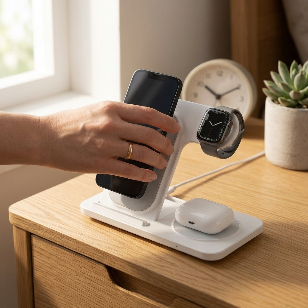 Tri-Power Desk Charger